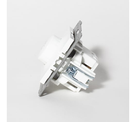 Светорегулятор поворотный (диммер) SPL, 125-250V, 500W (белый) 9 шт. 201150