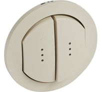 Лицевая панель для переключателей Кат. № 2x0 670 01/31 Legrand Программа Celiane IP 44 слоновая кость 067824