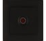 Розетка телевизионная MAKEL проходная TV 1-м СП KAREA RIZZ IP20 6дБ черн. 88054007 1