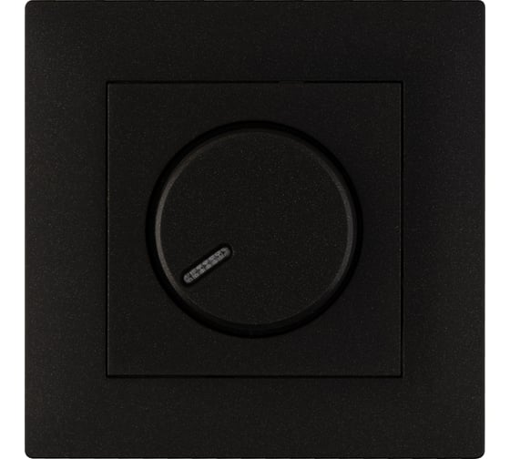 Диммер MAKEL СП 600Вт KAREA RIZZ IP20 черн. 88054011 1
