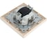 Выключатель MAKEL 2-клавишный СП KAREA RIZZ 10А IP20 с подсветкой крем. 88010023 5