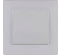 Выключатель MAKEL 1-клавишный СП KAREA RIZZ 10А IP20 бел. 88001001