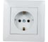 Розетка MAKEL с заземлением СП KAREA RIZZ 16А IP20 бел. 88001028 1