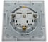 Розетка MAKEL с заземлением СП KAREA RIZZ 16А IP20 бел. 88001028 3
