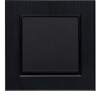Выключатель MAKEL 1-клавишный СП KAREA LINE STAR 10А IP20 черн. 86054001