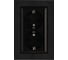 Розетка MAKEL 2-я с заземлением СП KAREA LINE STAR 16А IP20 черн. 86054082 1