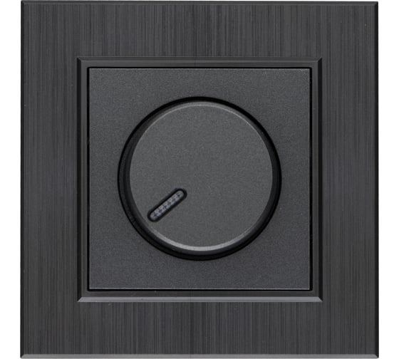Диммер MAKEL СП 600Вт KAREA LINE STAR IP20 дым. металлик. 86050011 1