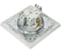 Розетка MAKEL с заземлением СП KAREA LINE STAR 16А IP20 жемчужный. 86100028 4