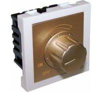 Поворотный диммер LANMASTER 45х45, бронза LAN-EC45x45-DIM-BRZ