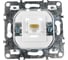 Компьютерная 1-местная розетка STEKKER Эрна RJ-45, механизм, слоновая кость PST00-9107-02 39325 9