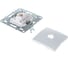 Компьютерная 1-местная розетка STEKKER RJ-45, механизм, серия Эрна, белый PST00-9107-01 39314 10