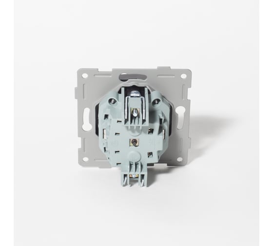 Розетка электрическая 2К+З SPL, с откидной крышкой, 16А, 220-250V (антрацит) 12 шт. 201022