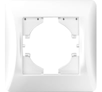 Рамка SPL 1 пост (белый) серия BW 12 шт. 201201