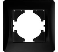 Рамка SPL 1 пост (антрацит) серия BW 12 шт. 201221