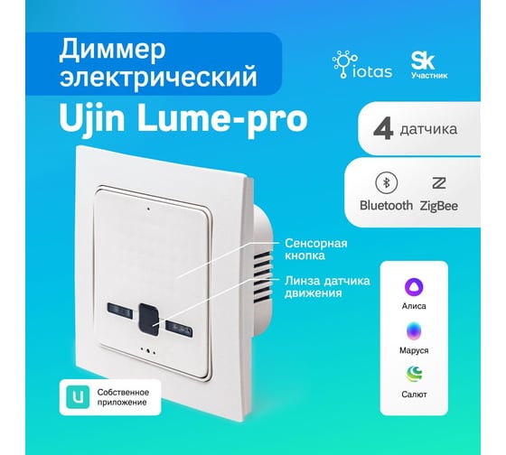 Диммер электрический  Lume-pro Ujin ELP-WBZ-T-MNI