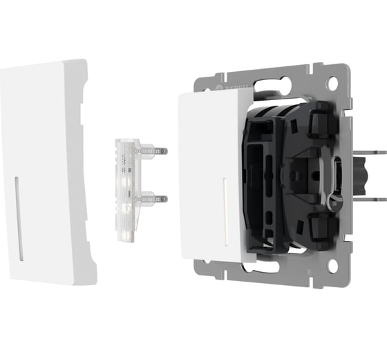 Блок LED подсветки для выключателя 10 шт. (белый) WERKEL a069706