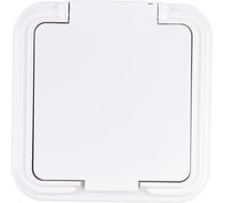 Розетка SVET RA 16-211-Б IP44 с крышкой SV0925-0003