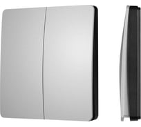 Кнопочная панель INTELLIGENT ARLIGHT KINETIC-801-22-2G-WP-SUF Silver IAR 1шт 051682