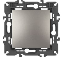 Переключатель ЭРА перекрестный Elegance 14110816 10АХ250В, IP20, титан Б0065809