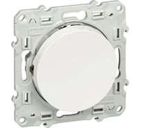 1-клавишный механизм выключателя Systeme Electric скрытой проводки Odace 10А IP21 1 250В белый S52R201