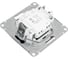 2-клавишный механизм выключателя Systeme Electric скрытой проводки Glossa 10А IP20 5а 10AX баклажан GSL001153 4