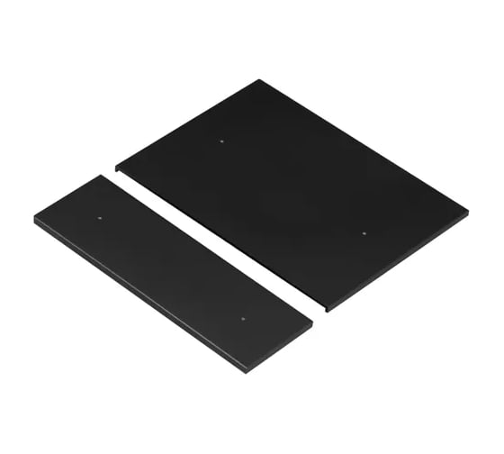 Накладка панели INTELLIGENT ARLIGHT KNX-23-2G-SUF Black 1шт 051097