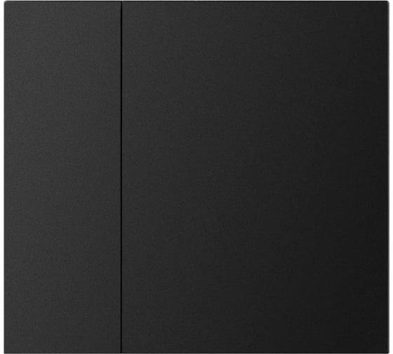 Накладка панели INTELLIGENT ARLIGHT KNX-23-2G-SUF Black 1шт 052874