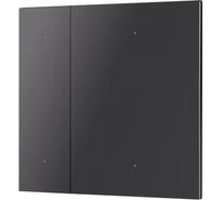 Накладка панели INTELLIGENT ARLIGHT KNX-23-2G-SUF Dark Grey 1шт 051098