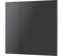 Накладка панели INTELLIGENT ARLIGHT KNX-23-2G-SUF Dark Grey IARL, IP20 Металл, 2 го 1шт 052875