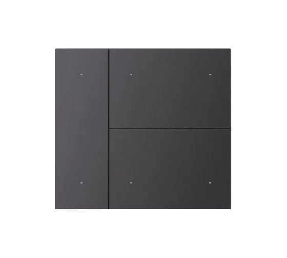 Накладка панели INTELLIGENT ARLIGHT KNX-23-3G-SUF Dark Grey 1шт 051095