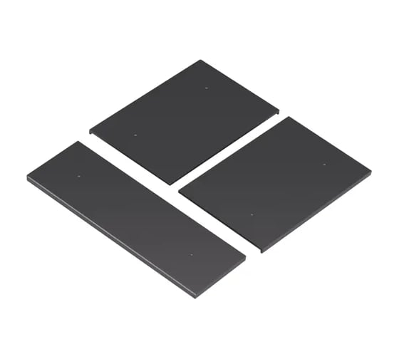 Накладка панели INTELLIGENT ARLIGHT KNX-23-3G-SUF Dark Grey 1шт 051095