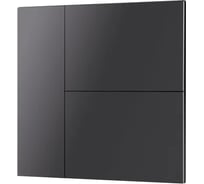 Накладка панели INTELLIGENT ARLIGHT KNX-23-3G-SUF Dark Grey IARL, IP20 Металл, 2 го 1шт 052877