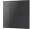 Накладка панели INTELLIGENT ARLIGHT KNX-23-3G-SUF Dark Grey IARL, IP20 Металл, 2 го 1шт 052877 1