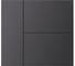 Накладка панели INTELLIGENT ARLIGHT KNX-23-3G-SUF Dark Grey IARL, IP20 Металл, 2 го 1шт 052877 3