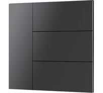 Накладка панели INTELLIGENT ARLIGHT KNX-23-4G-SUF Dark Grey IARL, IP20 Металл, 2 го 1шт 052879