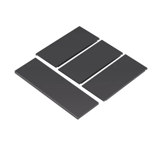 Накладка панели INTELLIGENT ARLIGHT KNX-23-4G-SUF Dark Grey IARL, IP20 Металл, 2 го 1шт 052879