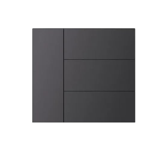 Накладка панели INTELLIGENT ARLIGHT KNX-23-4G-SUF Dark Grey IARL, IP20 Металл, 2 го 1шт 052879