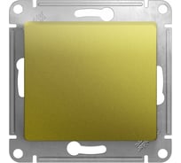 1-клавишный механизм выключателя Systeme Electric скрытой проводки Glossa 10А IP20 1 10AX фисташковый GSL001011
