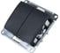 2-клавишный механизм переключателя Systeme Electric скрытой проводки Glossa 10А IP20 6 10AX антрацит GSL000765 5