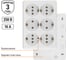 Розетка TDM ELECTRIC шестиместная, 2П+3, открытой установки, IP20, 16A, белая, Ладога SQ1801-0142 3