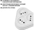 Розетка TDM ELECTRIC треугольная, 2П, открытой установки, IP20, 10A, белая, Ладога SQ1801-0136 6