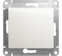 1-клавишный механизм выключателя Systeme Electric скрытой проводки Glossa 10А IP20 1 10AX перламутр GSL000611
