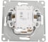 1-клавишный механизм выключателя Systeme Electric скрытой проводки W59 10А IP20 10AX слоновая кость VS110-154-2-86 3