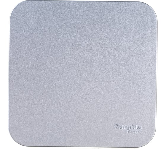 1-клавишный выключатель Systeme Electric открытой проводки Blanca 10А IP20 1 250В алюминий BLNVA101013