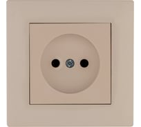 Розетка MAKEL б/з (Керамика) СП KAREA RIZZ 16А IP20 крем. 88010002