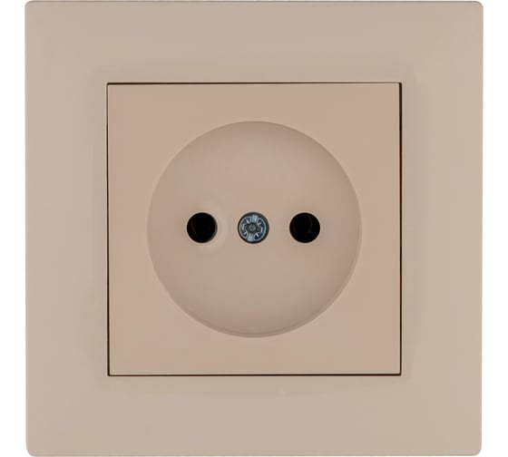 Розетка MAKEL б/з (Керамика) СП KAREA RIZZ 16А IP20 крем. 88010002 1