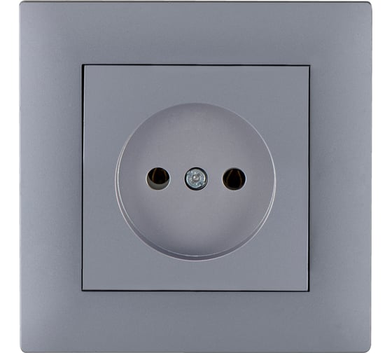 Розетка MAKEL б/з СП KAREA RIZZ 16А IP20 сереб. 88065022 1