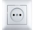 Розетка MAKEL б/з СП KAREA RIZZ 16А IP20 сереб. 88065022 1
