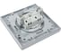 Розетка MAKEL б/з СП KAREA RIZZ 16А IP20 сереб. 88065022 3