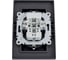 Розетка MAKEL 2-я с/з СП KAREA RIZZ 16А IP20 черн. 88054082 3